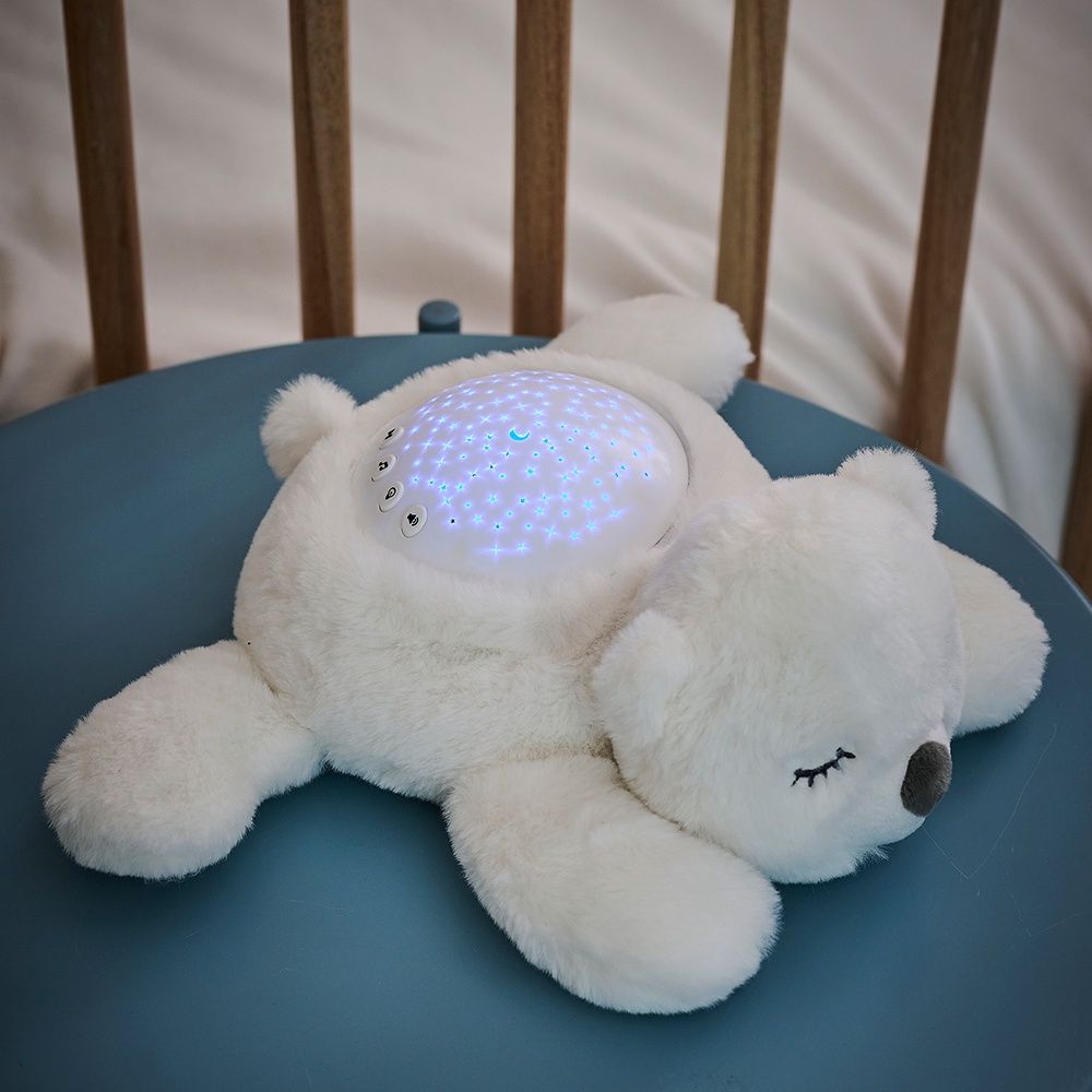 Projecteur ours polaire blanc