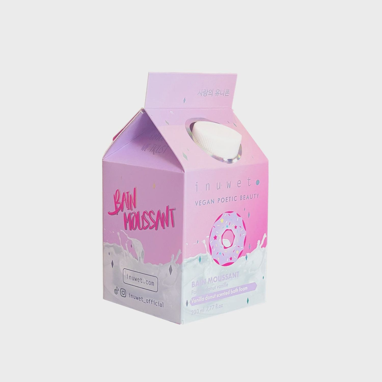 Bain moussant - Beigne à la vanille