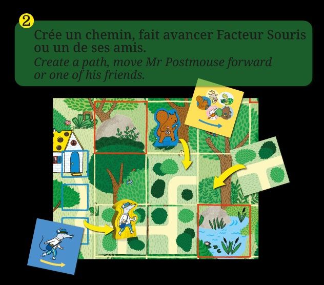 Facteur souris - Le pique-nique (Fr/En)