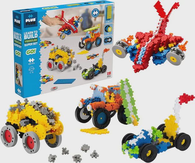 Go! Apprendre à Bâtir - Ensemble de véhicules (800 pcs)