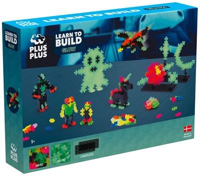 Learn to build / Brillant - Glow in the dark (500 pcs)