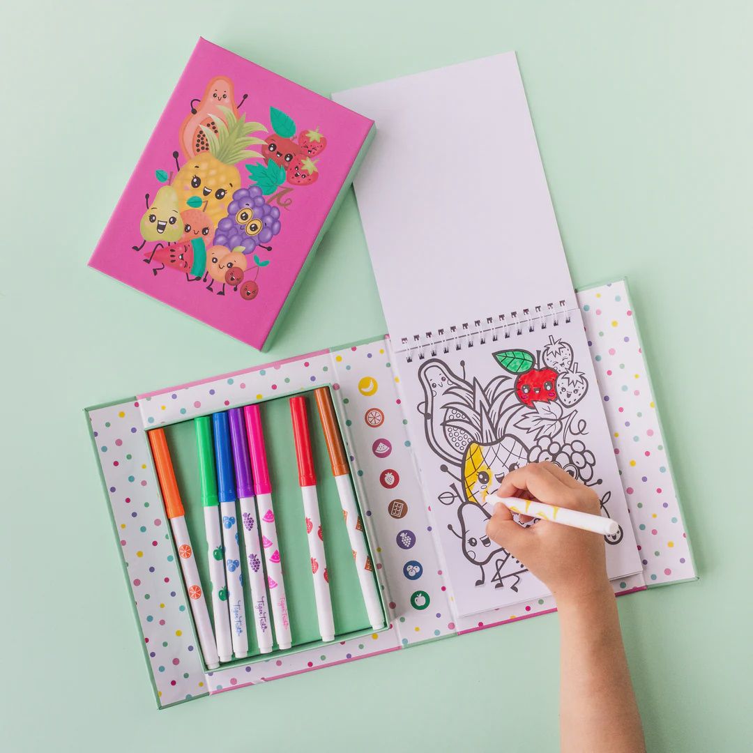 Ens. coloriage - Coloriage parfumé / Fruitie Cutie