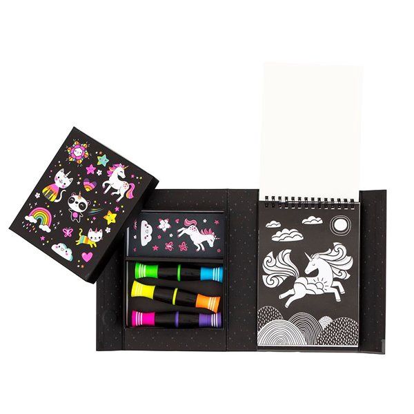 Ens. coloriage - Coloriage Néon / Licornes et ses amis