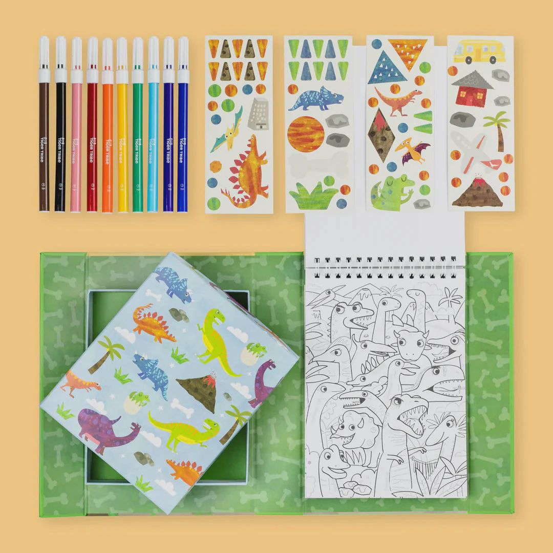 Ens. coloriage / Dinosaure