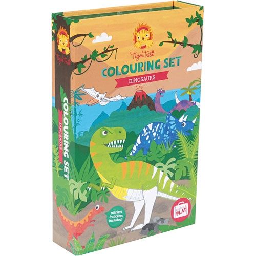 Ens. coloriage / Dinosaure