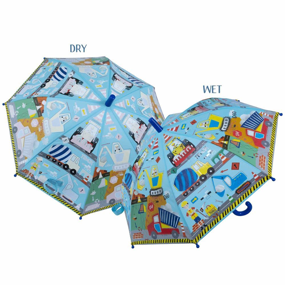 Parapluie changeant de couleur / Construction