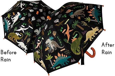 Parapluie changeant de couleur / Dinosaure