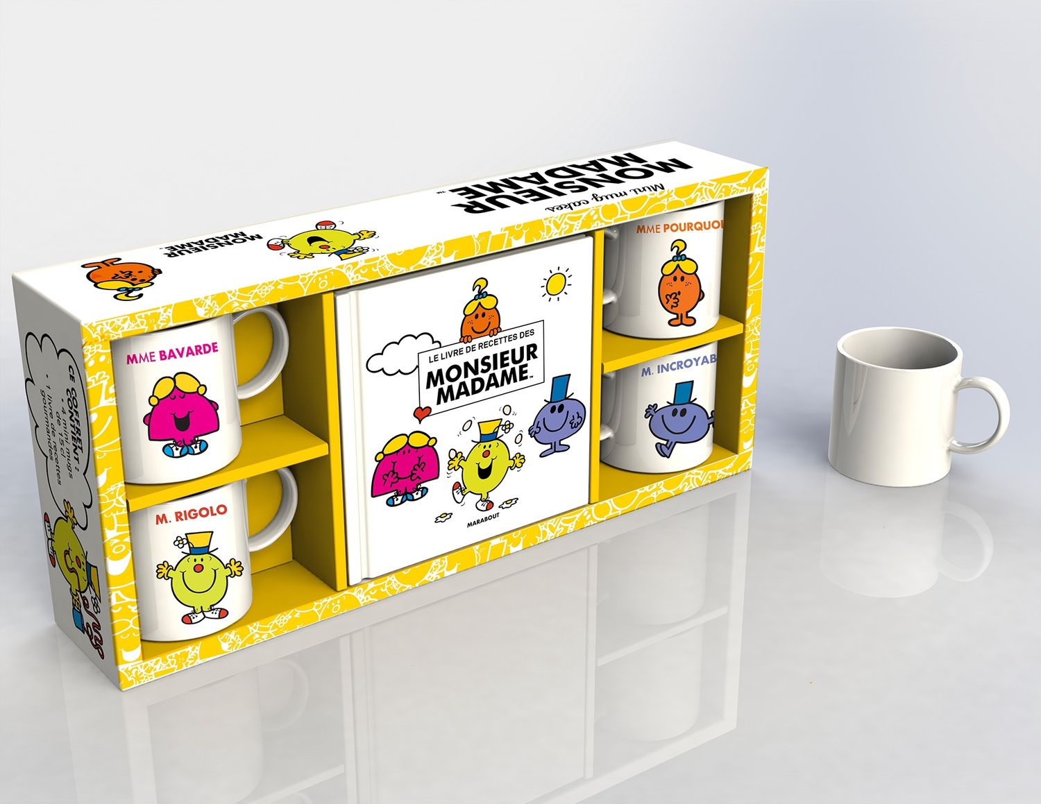 Monsieur Madame / Coffret mini mug cake