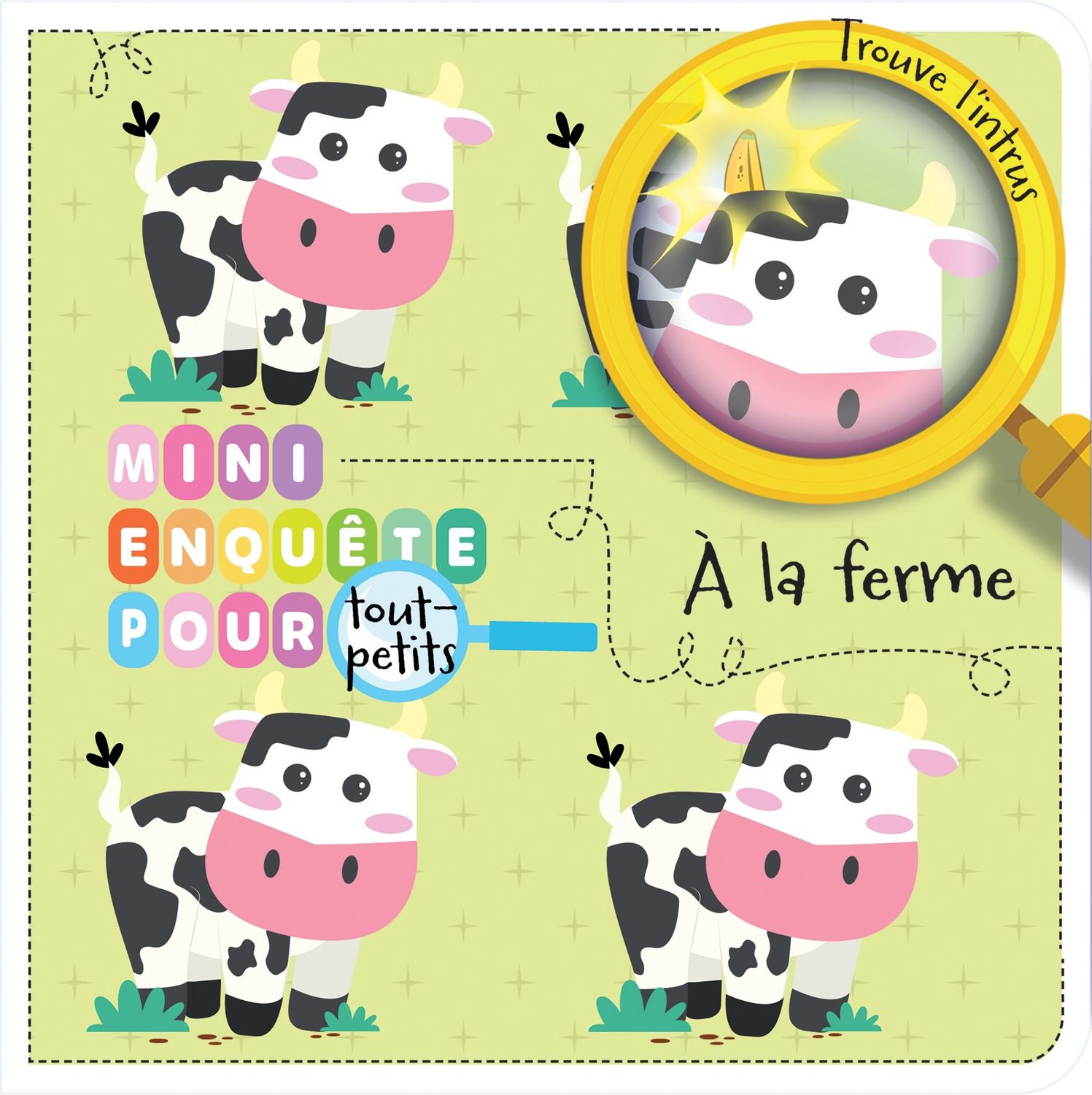 Mini-enquête pour tout-petits / À la ferme