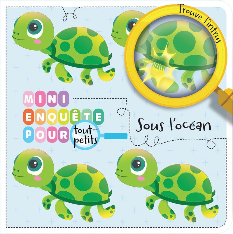 Mini-enquête pour tout-petits / Sous l&#39;océan