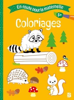 En route pour la maternelle / Coloriages