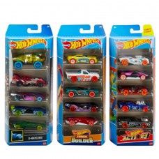 Hot Wheels 5 Pack (X-Raycers, Action, Bulder