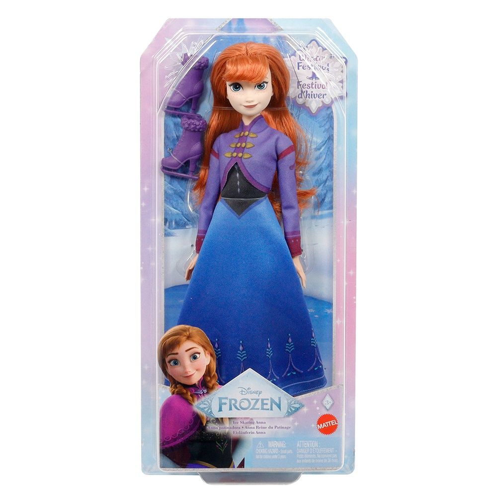 La Reine des neiges - Poupée patineuse Anna