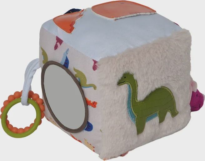 Cube d&#39;activités souple et doux / Dino