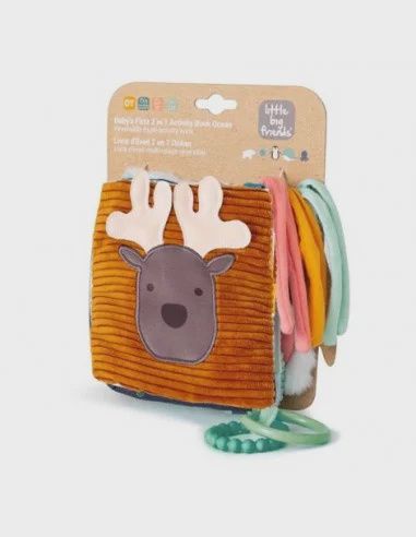 Livre d'éveil en tissu 2-en-1 / Forêt