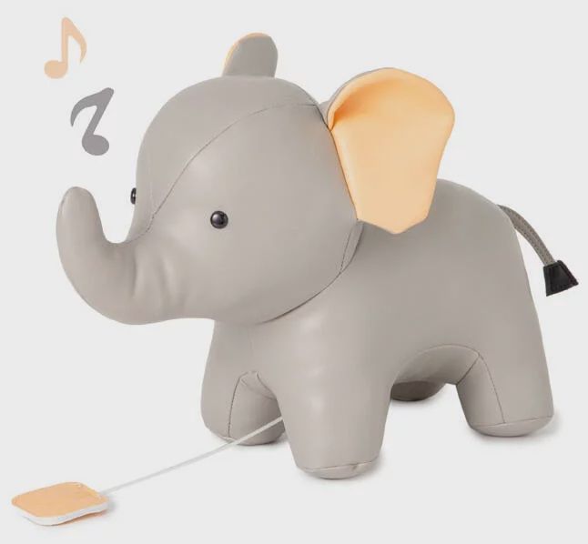 Peluche musicale / Vincent l&#39;éléphant