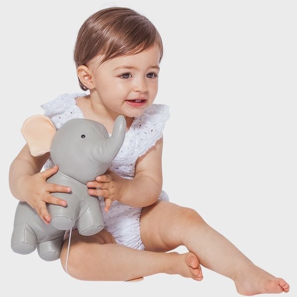 Peluche musicale / Vincent l&#39;éléphant