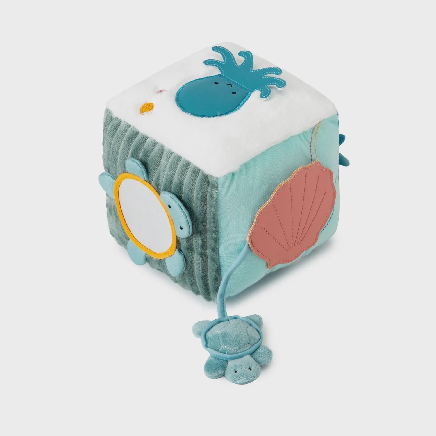 Cube d&#39;activités souple et doux / Océan