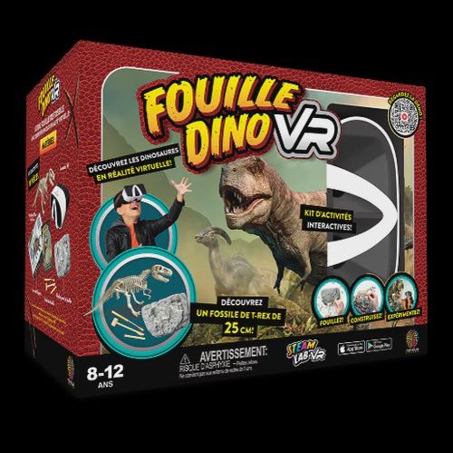 Fouille Dino VR (Réalité Virtuelle)