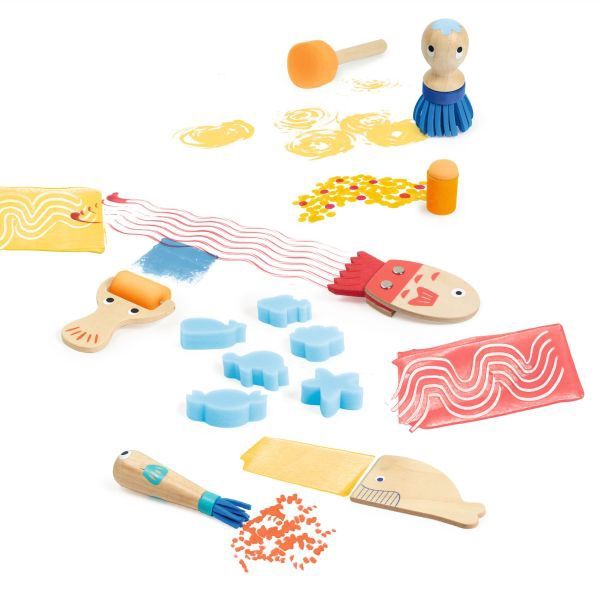 Curieux outils pour peindre