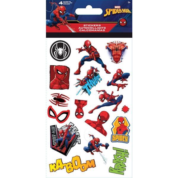 Autocollants (4 fls) / Spider-man