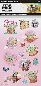 Autocollants (4 fls) / Star Wars «Grogu cuteness»