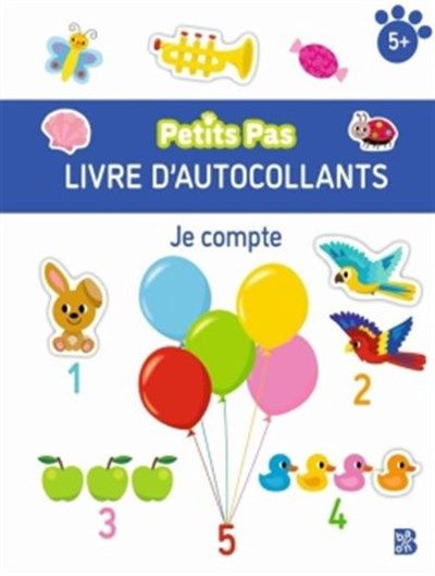 Livre D&#39;Autocollants - Je Compte