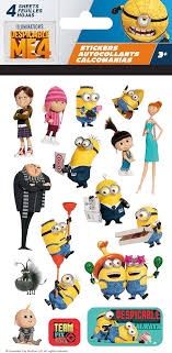 Autocollants (4 fls) / Illumunation Despicable Me 4