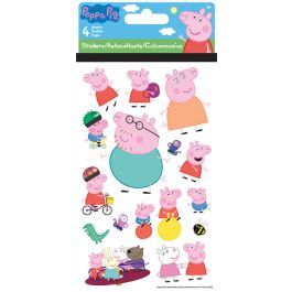 Autocollants (4 fls) / Peppa Pig Standard