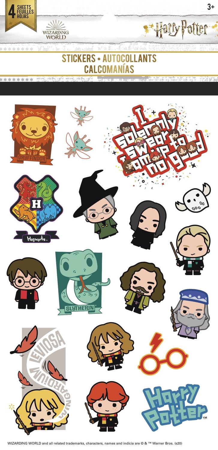 Autocollants (4 fls) / Harry Potter Charm