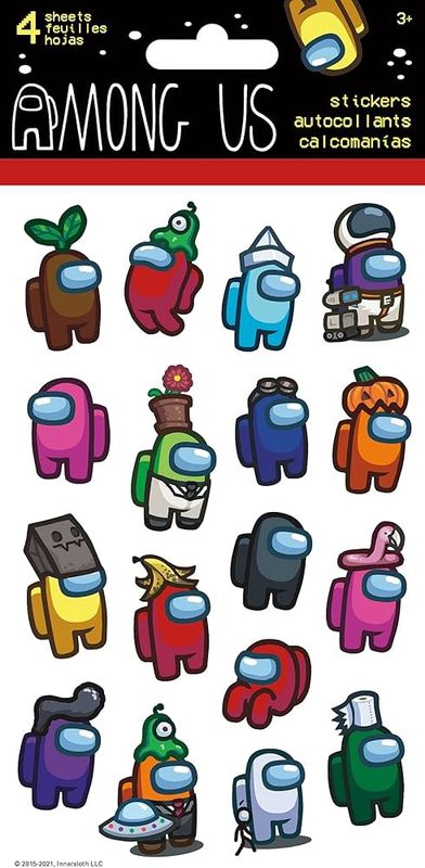 Autocollants (4 fls) / Among Us