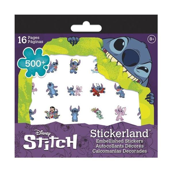 Autocollants décorés (16) / Stitch