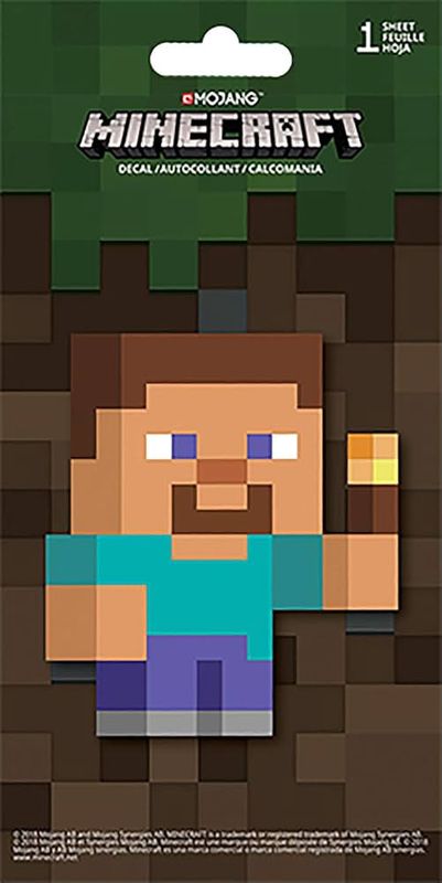 Autocollants / Minecraft Steve