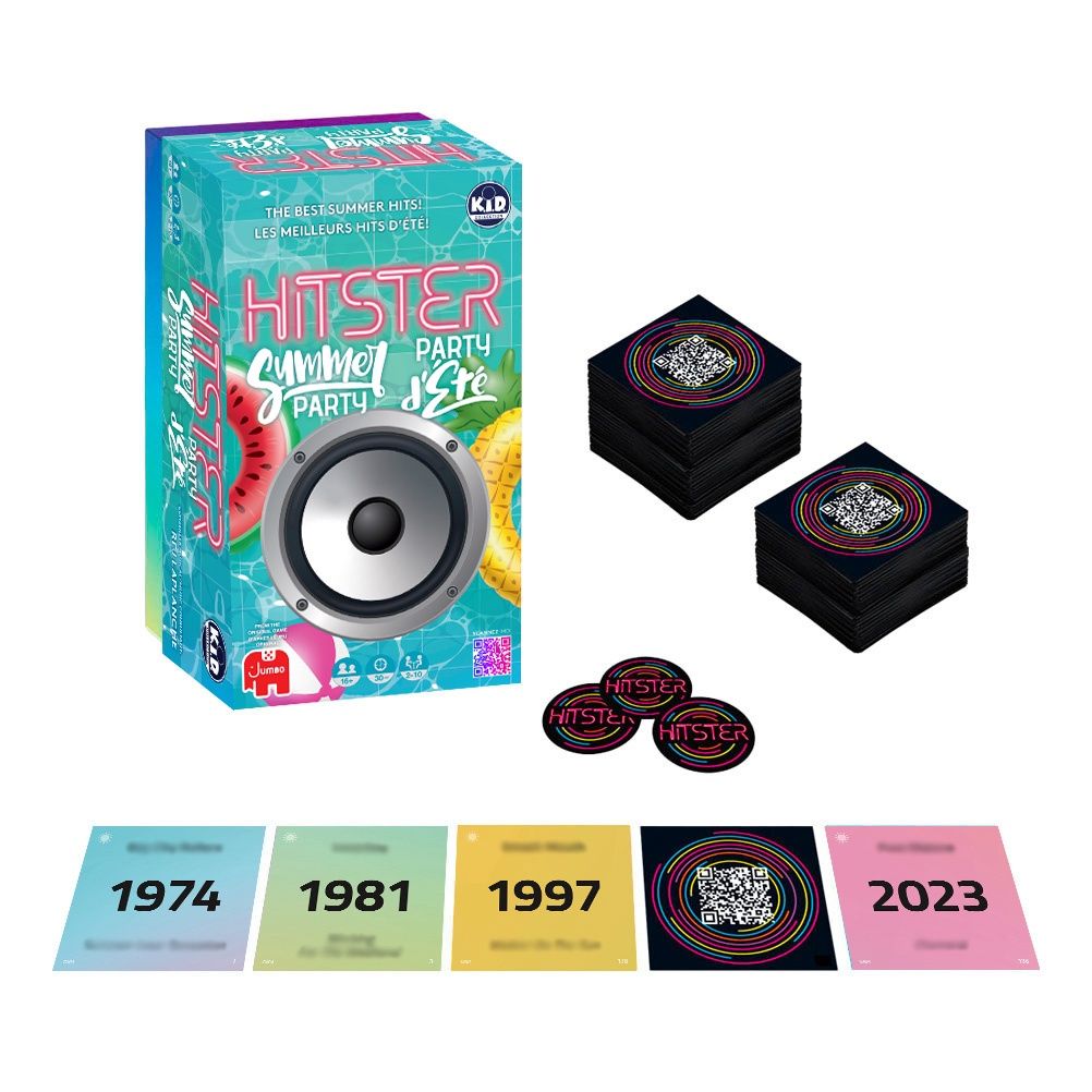Hitster - Party d&#39;été / Jeu de party musical