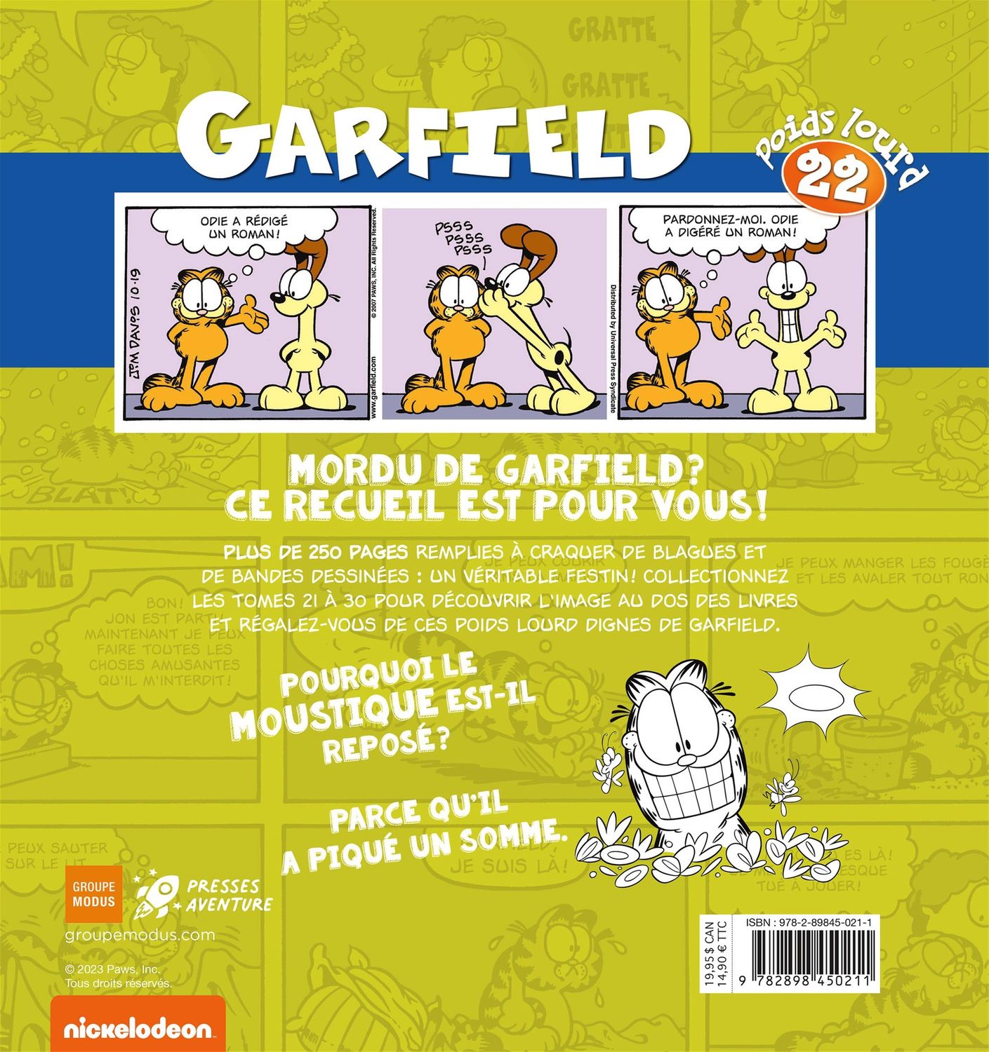 Garfield - Poids Lourd No. 22