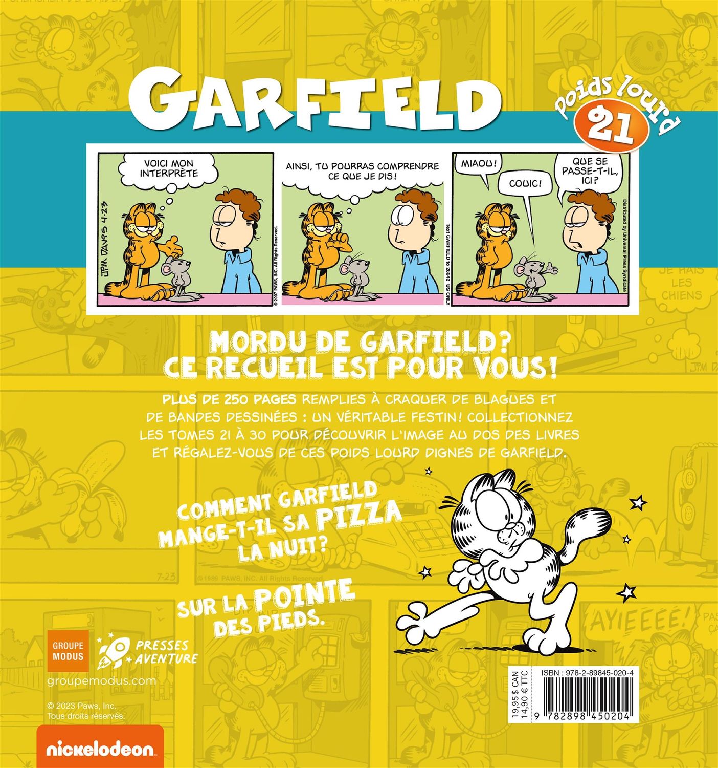 Garfield - Poids Lourd No. 21