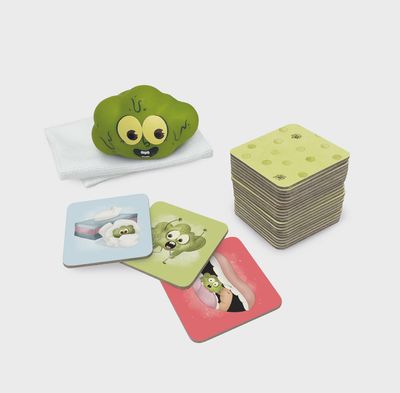 Le Jeu de la crotte de nez - Comment se débarrasser d'une crotte de nez ? Sans avoir à la manger!