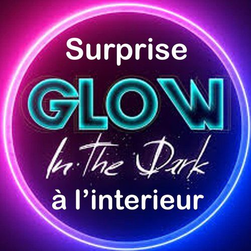 Slime Moussante / Dinosaure (avec mini surprise &quot;glow in the dark)
