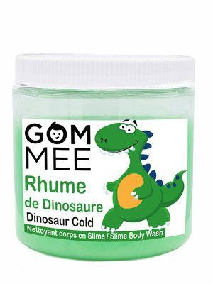 Slime Moussante / Dinosaure (avec mini surprise "glow in the dark)