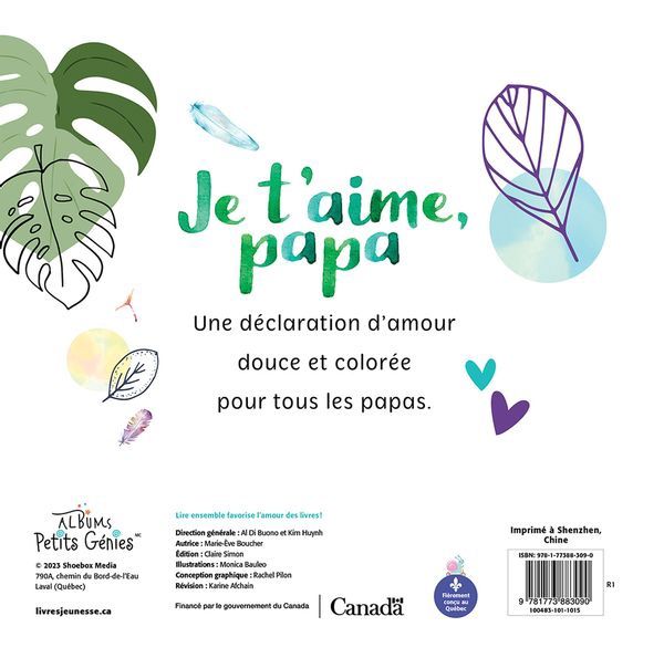 Je t'aime, Papa