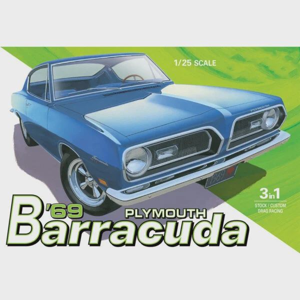 Modèle à coller / 69 Plymouth Barracuda 1/25