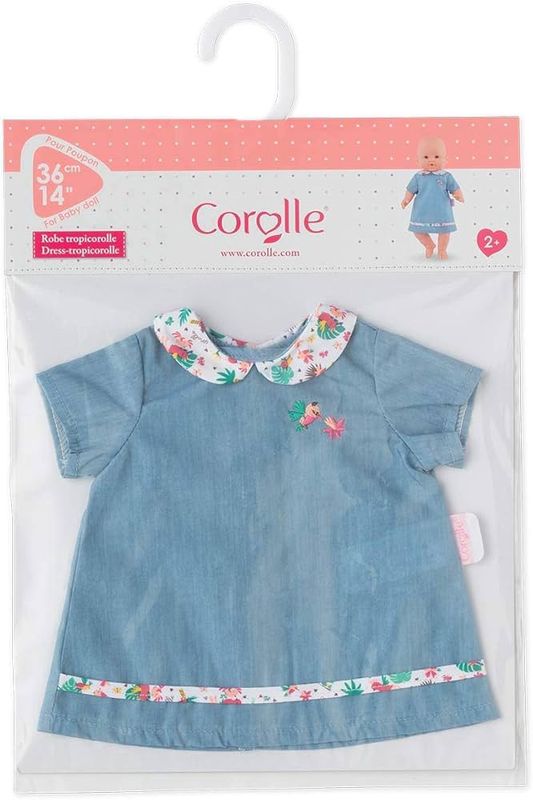 Corolle - Vêtement de poupée - Robe tropicorolle - 36 cm