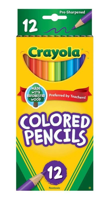 Crayons de bois (12)