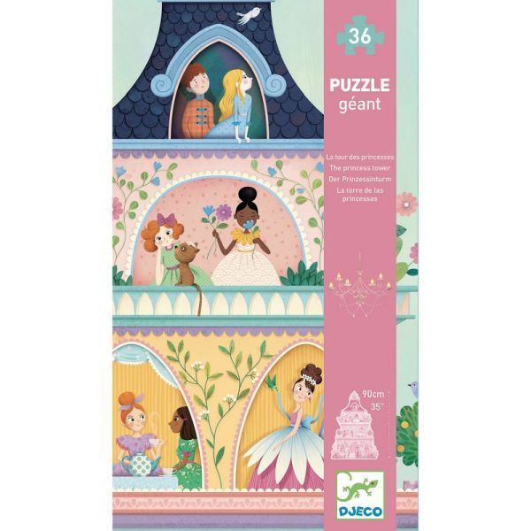 Puzzle Géant/ La Tour De La Princesse / 36 Pcs
