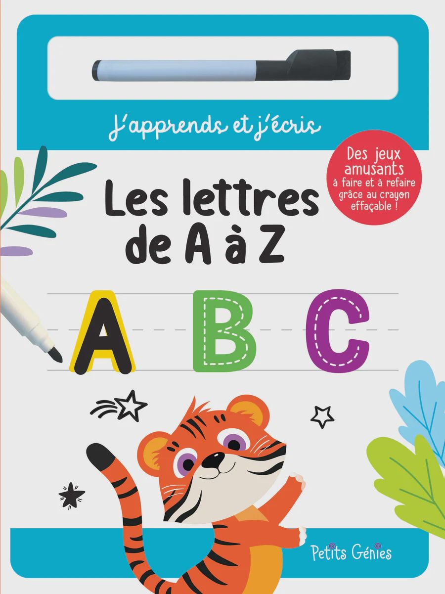J&#39;apprends et j&#39;écris / Les lettres de  A  à Z