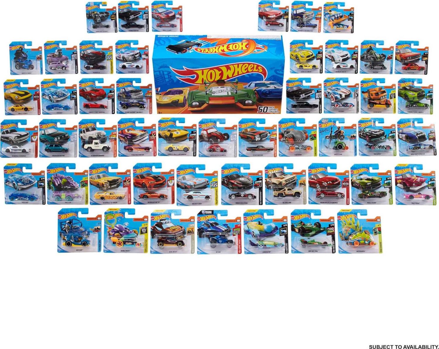 Hot Wheels / 60 pack assortiments