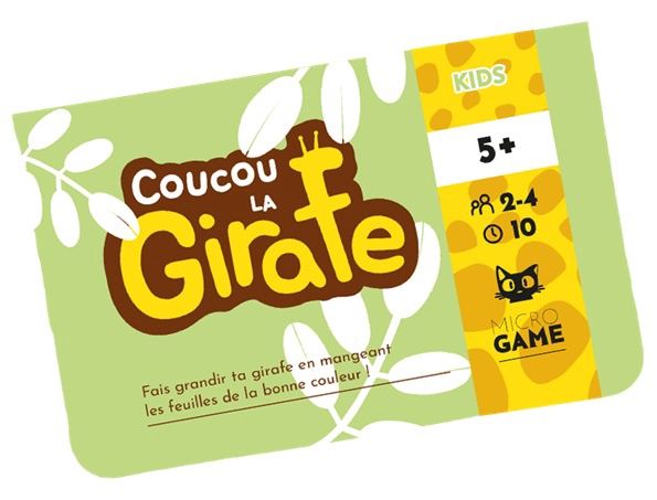 Coucou la girafe / microgame (Fr)