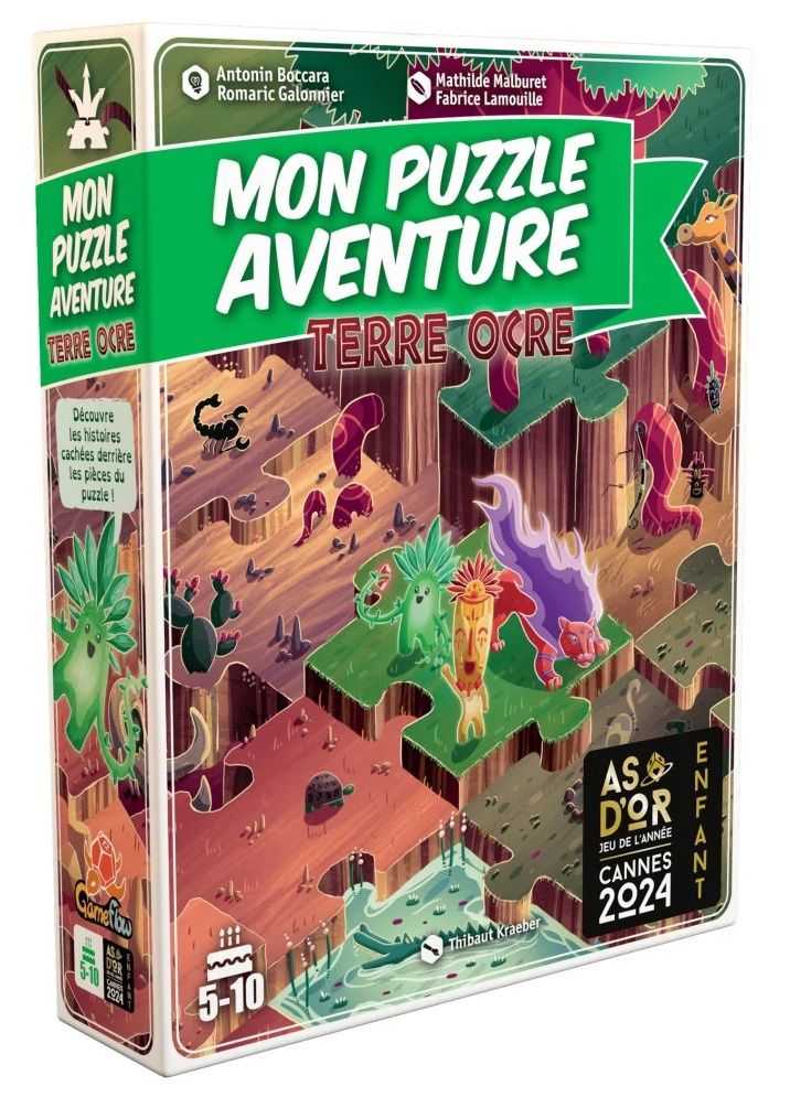 Mon puzzle aventure / Terre ocre (FR)