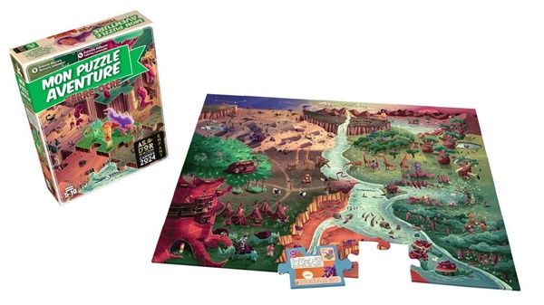 Mon puzzle aventure / Terre ocre (FR)