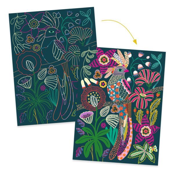 Cartes à gratter / Rococo